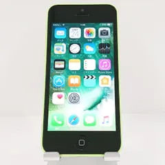 iPhone5c 16GB au グリーン 送料無料 本体 c15206