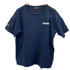 【即決】 AVIREX アヴィレックス 6103554 TOP GUN MAVERICK Tシャツ（紺）XLサイズ ネイビー系 16968-60