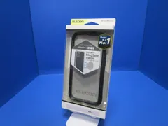 エレコム  iPhone 14 Pro ケース カバー バンパー  耐衝撃 [全周に配置したエアークッションが衝撃を吸収]  TOUGH SLIM LITE ストラップホール付き ブラック PM-A22CTSLBBK