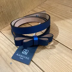 【極美品】JOSEPH AMBOISE　本革　高級ドレスベルト フランス製正規品 ATELIER AMBOISE（アトリエアンボワーズ）｜トゥモローランド