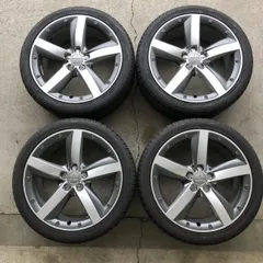 ■タイヤホイール■　AUDI 純正 17インチ 7.5J +56 5H 112 YOKOHAMA IG60 225/45R17 91Q ST 冬 激安 送料無料 K101