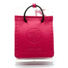 エルメス　HERMES　バッグチャーム　“サック オランジュ”　Y刻印　ローズメキシコ　未使用品