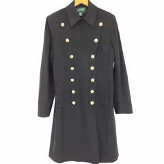 ローレンラルフローレン LAUREN RALPH LAUREN 90S ウールトレンチコート 金ボタン レディース  Lのサムネイル
