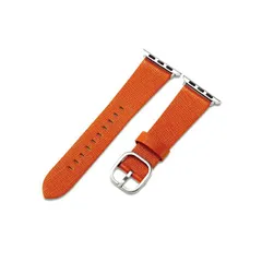 [38/40/41mm/オレンジレッド]Apple Watch バンド ベルト
