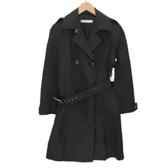 MARELLA　マレーラ　トレンチコート　ロングコート　ブラック　LL　高級 MARELLA マレーラ トレンチコート ロングコート ブラック LL