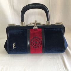 希少】 ロベルタディカメリーノ バゴンギ ベロア ヴィンテージ バッグ