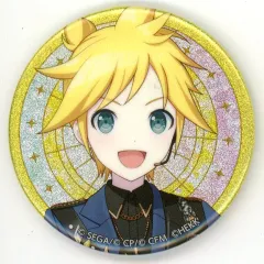 【中古】バッジ・ピンズ 鏡音レン(はじけるアイドルスタイル) 「プロジェクトセカイ カラフルステージ! feat. 初音ミク×あんさんぶるスターズ!! グリッター缶バッジコレクション B」