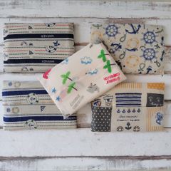 ポケットティッシュカバー：5個セット《Bセット》ハンドメイド
