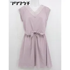 ◇ Doux archives ドゥアルシーヴ 半袖 ミニ ワンピース サイズM ピンク レディース  【中古】 【1108040001281】のサムネイル