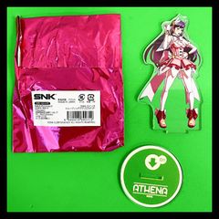 SNKヒロインズ トレーディングアクリルスタンド アテナ KOF - メルカリ