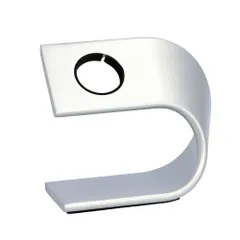 ☆ シルバー ☆ 充電スタンド kgoodh6 アップルウォッチ 充電器 スタンド 充電スタンド ウォッチ Apple Watch アダプター 軽量 滑り止め 置くだけ おしゃれ デザイン インテリア スマートウォッチ アクセサリー スタイリッシュ