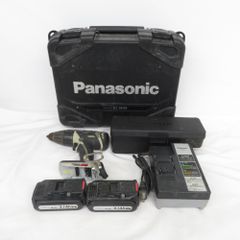 Panasonic パナソニック 14.4V 3.1Ah 充電振動ドリル＆ドライバー ケース・充電器・バッテリ2個セット EZ7940LZ2S-H 中古