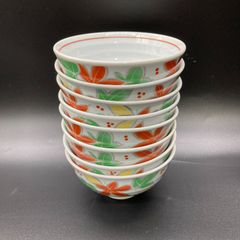★未使用品★お茶碗 もみじ柄 8個セット★