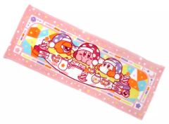[중고]타월·수건(캐릭터) 커비 & 와돌디 & 와돌드(페이스 타올/핑크) Twinkle Night 타월 [이치반 복권 별의 커비 Twinkle Night] G상