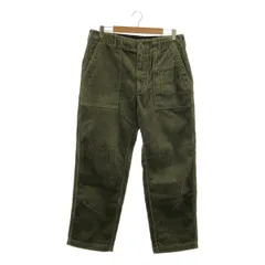 【美品】  Engineered Garments / エンジニアドガーメンツ | FATIGUE PANT CORDUROY ファティーグパンツ コーデュロイ | S | オリーブ | メンズ