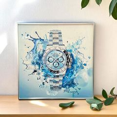 Rolex ロレックス アイスブルー デイトナ/オマージュアートポスター