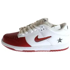 NIKE SB (ナイキエスビー) 19AW ×SUPREME DUNK LOW VARSITY RED WHITE シュプリーム ダンク バーシティレッド ローカットスニーカー US9.5/27.5cm CK3480-600