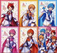 【中古】クリアファイル 全6種セット すとぷりA4クリアファイル(6th Anniversary ver.!!) 6th Anniversary グッズ A4クリアファイルくじ景品 アニメイト限定