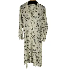 ビューティーアンドユースユナイテッドアローズ BEAUTY ＆ YOUTH UNITED ARROWS ハンドフラワープリントオープンカラーシャツワンピース レディース JPN：S 