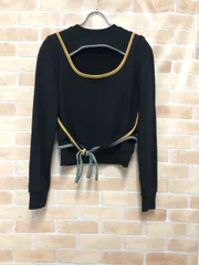 【中古】 DIESEL ディ―ゼル スウェットシャツ カットアウトデザイン A06330 ブラック S 111434167