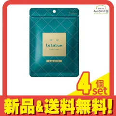フェイスマスク ルルルンプレシャスGREEN(バランス) 7枚入 4個セット まとめ売り