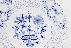 新品未使用マイセン★ブルーオニオン★メッシュプレート★MEISSEN透かしレース MEISSEN マイセン ブルーオニオン メッシュプレート - メルカリ