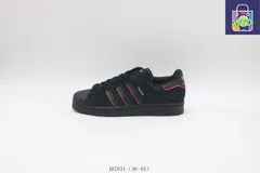 【今日特価】アディダス Adidas スケートシューズ JR7831 ブラック & レッド-WTO輸入2