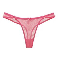 Tバック レディース インナー 下着 レース セクシー きれい 透ける シースルー リング サテン リボン かわいい ストレッチ おしゃれ 黒 赤 緑 青 紺 rt-031