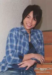 【中古】生写真(ジャニーズ) 7WEST/重岡大毅/膝上・座り・シャツチェック青・階段/春休み all関西ジャニーズJr in 大阪城ホール with中山優馬