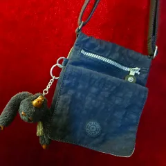 キプリング(Kipling) ネイビー リラゴ ミニ クロスバック
