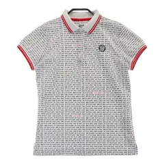 サイズ：1 JACK BUNNY ジャックバニー  半袖ポロシャツ 総柄 ホワイト系 [240101426922] ゴルフウェア レディース ストスト