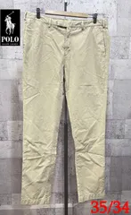ポロラルフローレン 正規品 SLIM GI FIT チノパン 35/34 POLO RALPHLAUREN テーパード