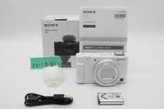 No2 元箱あり　■ほぼ新品■ SONY  VLOGCAM Vlog用 ZV-1 ホワイト