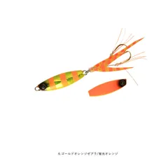 ハヤブサ ジャックアイ 豆クネクネ 10g ゴールドオレンジゼブラ/蛍光オレンジのサムネイル