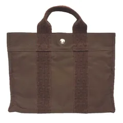 セール HERMES エルメス エールライン トートバッグPM ナイロン 