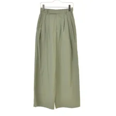 【UNITEDARROWSBEAUTY&YOUTH】24SS 16141266311 コットンナイロン ワイドタックパンツ ―ウォッシャブル―パンツ