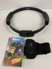 【箱なし】スイッチ　Switch 本体　リングフィットアドベンチャーセット Nintendo Switchソフト】リングフィット アドベンチャー