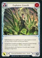 【中古】Flesh and Blood ELE068[R]：Explosive Growth (2)