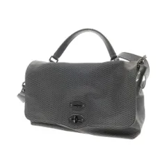 【中古】ザネラート ZANELLATO PVC ポスティーナ ショルダーバッグ ブラック【W36.5xH23xD16.5】【メンズ】のサムネイル