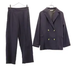 ミスティック スーツ 上下セットアップ 上F/下2 パープル系 mystic ダブルボタン レディース 【中古】  【240215】