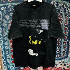 映画 エイトマイル ラッパー HIPHOP ティーシャツ ダメージ加工 EMINEM ウォッシュ加工 半袖Tシャツ 夏 新品 DOPE XL 2XL レトロ 個性的 奇抜  攻め 前衛的 ビンテージリプリント vintage riprint 古着