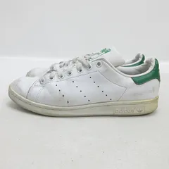 Q■【25.5cm】アディダス/ADIDAS スタンスミス M20324 レザースニーカー■白・緑MENS/32【中古】