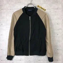 オシャレ！SHIPS シップス 切替え素材 薄手 ブルゾン ジャケット 38