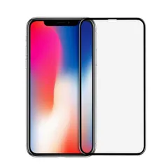 iPhone 11 6.1インチ iPhone XR 枠黒色 全面保護 3D曲面カバー 強化ガラス 液晶保護フィルム 2.5D K545