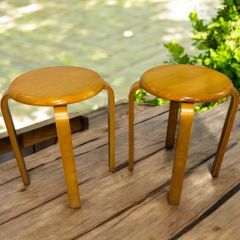 オールドイケア・廃盤品】IKEA FROSTA スツール 2個セット 木製 - メルカリ