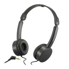 【 新品 未開封 】 オーム電機 ステレオヘッドホン 折りたたみ式 AudioComm ［φ3.5mm ミニプラグ］ ブラック HP-H135N 未使用 送料無料のサムネイル