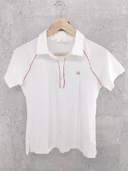 ◇ PEARLY GATES パーリーゲイツ 半袖 ポロシャツ 1 ホワイト *  【1002799299169】