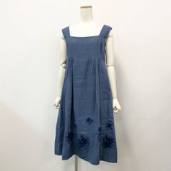 69k20 定価￥70,400 FOXEY NEW YORK フォクシー ニューヨーク Dress Timeless タイムレス ギャザーワンピース  ドレス 40576 40 ベビーブルー ノースリーブ 日本製 - メルカリ