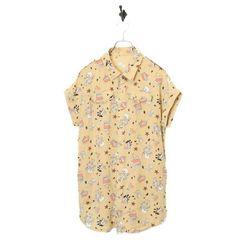 VINTAGE PRINTED SHIRT/M
