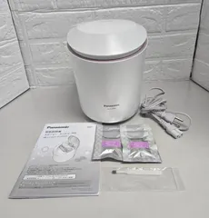 消毒済み　Panasonic ナノケア フェイススチーマー EH-CSA9A EH-SA9A-P_商品カット_ななめ